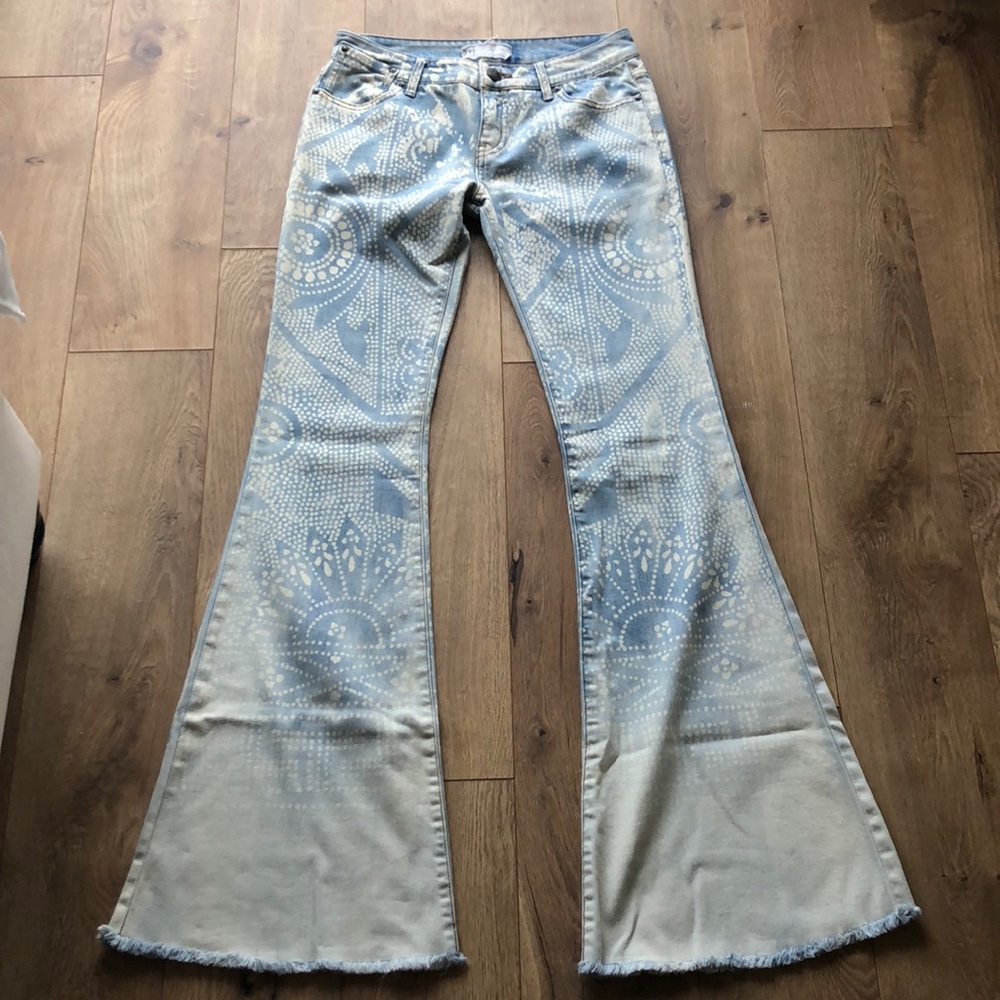 Free People retro flared jeans size 27